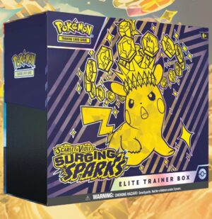 Pokemon Scarlet & Violet 8: Surging Sparks Elite Trainer Box