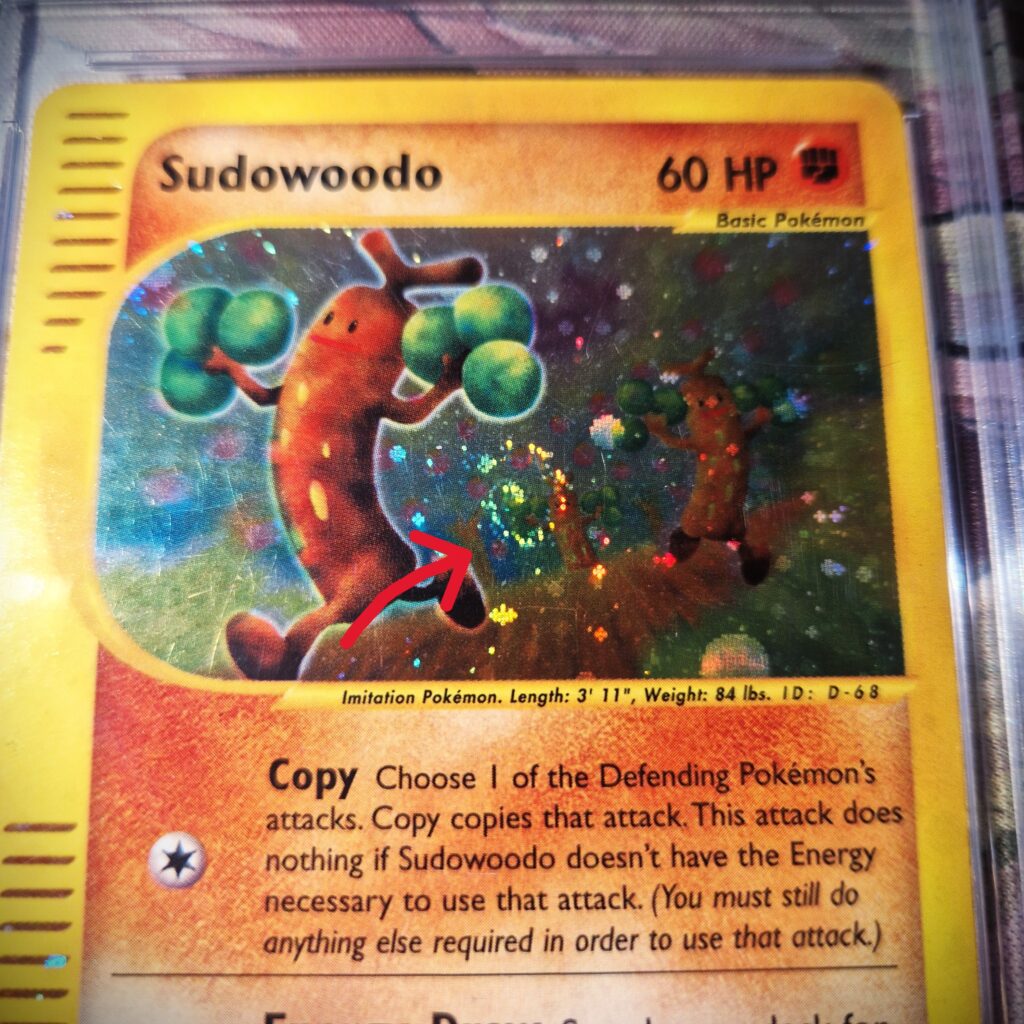 Sudowoodo Holo Swirl