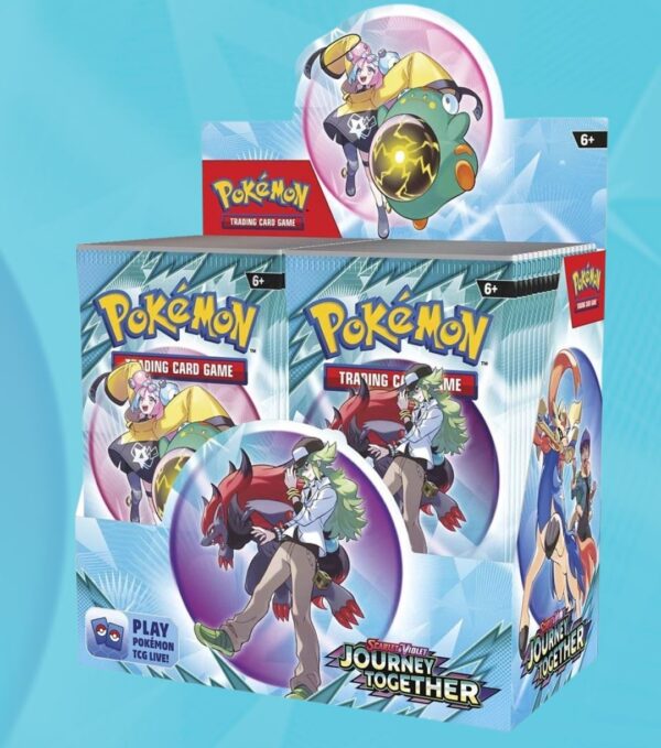 Pokémon Scarlet & Violet: 9 Journey Together Booster Display Box (36 Packs)